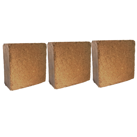 3 x 5kg Compressed Buffered Coco Peat Blocks