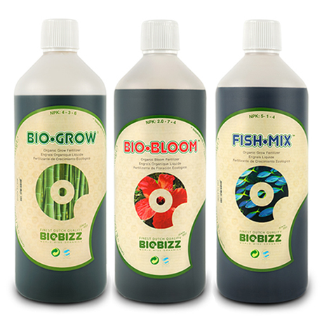 Biobizz Fertilizer Bundle Plant Nutrient Pack - 3 x 500ml