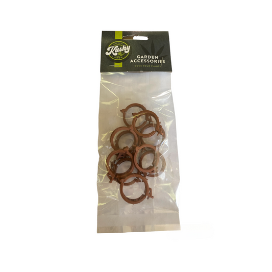 Open Clip 25mm - Terracotta - 10 Pack