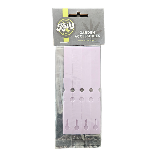 Kushy Tie Labels - 24 Pack Purple