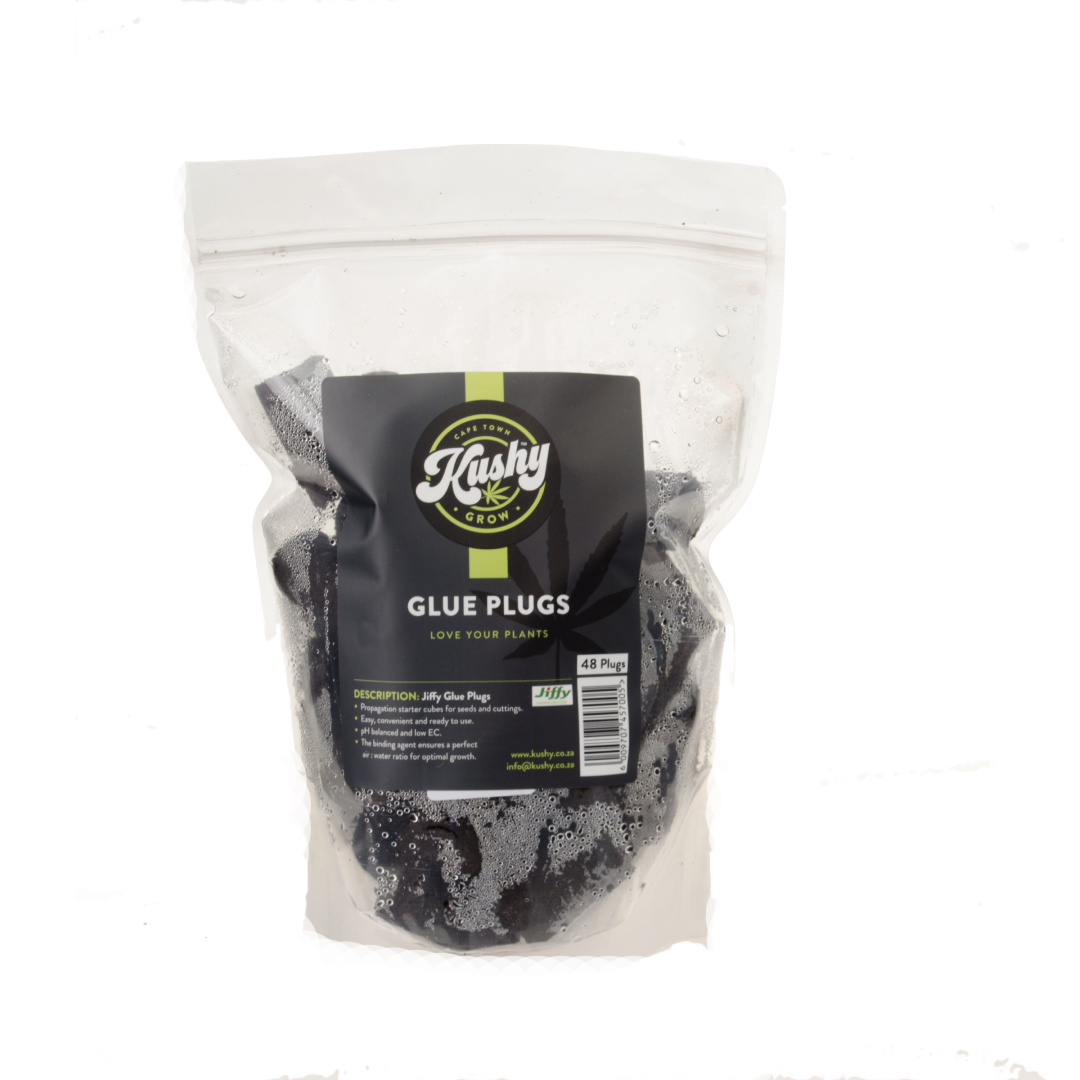 Jiffy Glue Plugs 30x50mm Pack of 48 Seedling Propagation Plugs